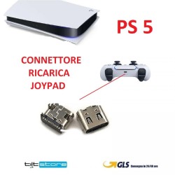 CONNETTORE RICARICA JOYPAD PS5 16 PIN TYPE-C