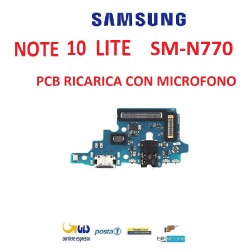 CONNETTORE DI RICARICA SAMSUNG GALAXY NOTE 10 LITE SM-N770 MICROFONO DOCK RICARICA