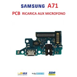 CONNETTORE RICARICA SAMSUNG A71 A715 SM-A715F DOCK CON MICROFONO PCB AUX TYPE C