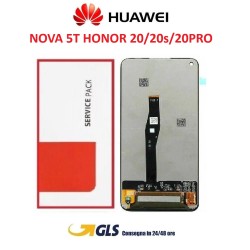 DISPLAY LCD HUAWEI NOVA 5T YAL-L21 / HONOR 20 PCT-L21 PCT-L29 / HONOR 20s / 20PRO SERVICE PACK