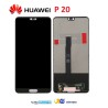 DISPLAY LCD HUAWEI P20 EML-L09 NO FRAME TOUCH SCREEN VETRO P20 NERO