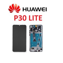 DISPLAY LCD HUAWEI P30 LITE CON FRAME TOUCH SCREEN VETRO