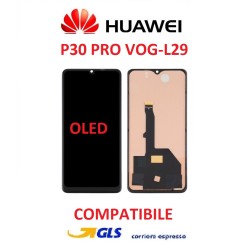 DISPLAY LCD HUAWEI P30 PRO VOG-L29 OLED NERO COMPATIBILE
