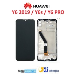 DISPLAY LCD HUAWEI Y6 2019 / Y6s NERO CON FRAME COMPATIBILE