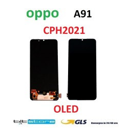 DISPLAY LCD OPPO A91 CPH2021 TOUCH SCREEN VETRO SCHERMO OLED