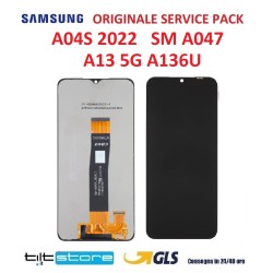 DISPLAY LCD SAMSUNG A04S SM A047 2022 SERVICE PACK SCHERMO NO FRAME