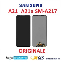 DISPLAY LCD SAMSUNG A21 A21s SM A217 A21 2019 NO FRAME ORIGINALE SERVICE PACK