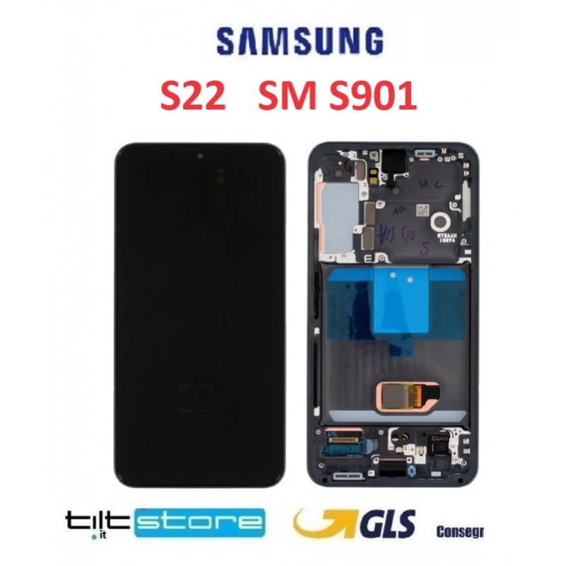 DISPLAY LCD SAMSUNG S22 SM S901 GALAXY SERVICE PACK SCHERMO ORIGINALE
