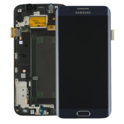 DISPLAY LCD SAMSUNG S6 EDGE G925F ORIGINALE USATO VERDE