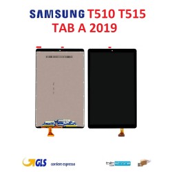 DISPLAY LCD SAMSUNG TAB A 2019 T510 T515 COMPATIBILE SCHERMO TOUCH SCREEN VETRO NERO