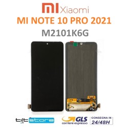 DISPLAY LCD XIAOMI MI NOTE 10 PRO 2021 / NOTE 10 PRO M2101K6G /10 PRO MAX VETRO TOUCH SCREEN