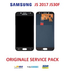 DISPLAY TOUCH LCD SAMSUNG J5 2017 J530 NERO ORIGINALE SERVICE PACK