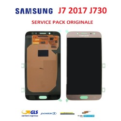 DISPLAY TOUCH LCD SAMSUNG J7 2017 J730 GOLD ORIGINALE SERVICE PACK SM-J730F