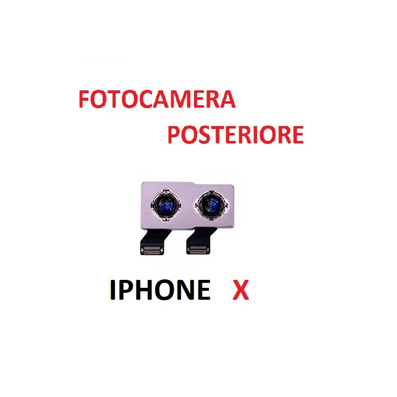 FOTOCAMERA POSTERIORE IPHONE X A865 A1901 A1902