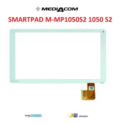 VETRO TOUCH SCREEN MEDIACOM SMARTPAD M-MP1050S2 1050 S2 10112-0a5055d BIANCO