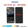 DISPLAY LCD SAMSUNG S21 PLUS 5G SM G996 SCHERMO VETRO PARI ORIGINALE OLED